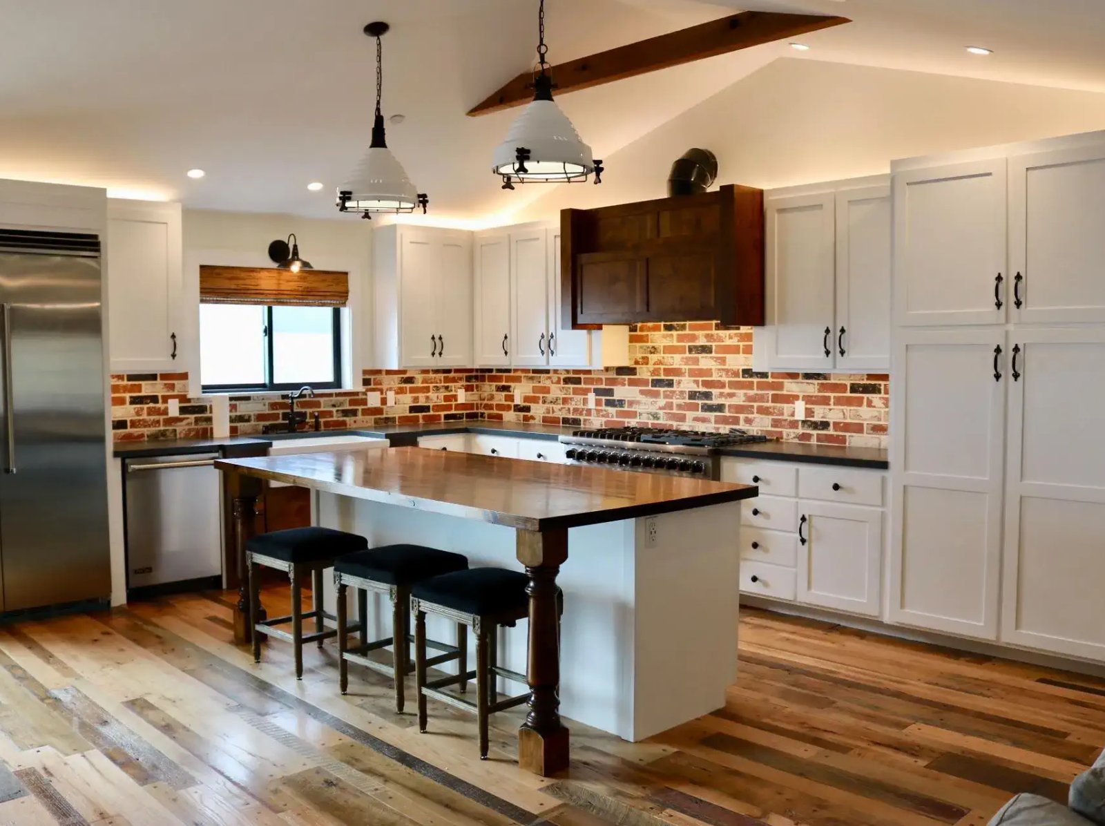Kitchen remodel with new lighting and electrical work
