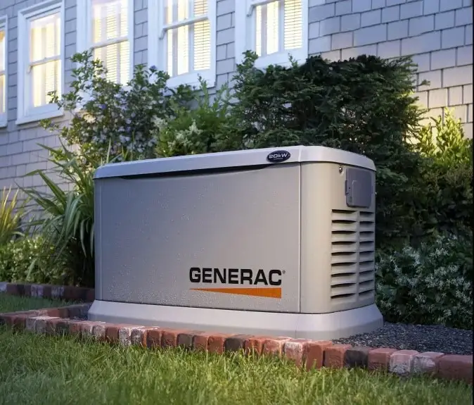 Generac standby generator installed by LoDolce Electric