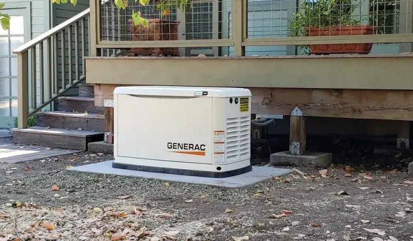 Photo of a Generac generator installed by LoDolce Electric
