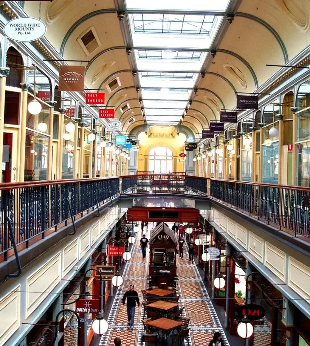 Photo of Interior building with modern lighting and electrical work