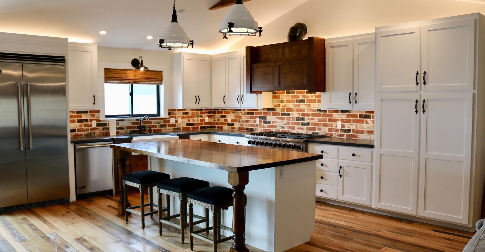 Finished kitchen lighting and electrical work by LoDolce Electric