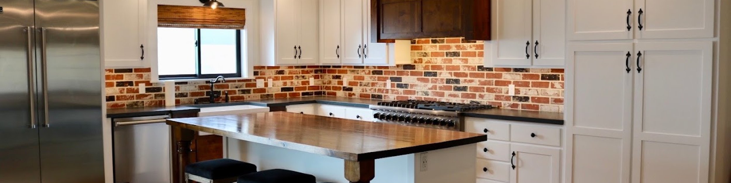 Warm kitchen lighting installed by LoDolce Electric