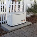 Generac standby generator installed on a Sonoma County property