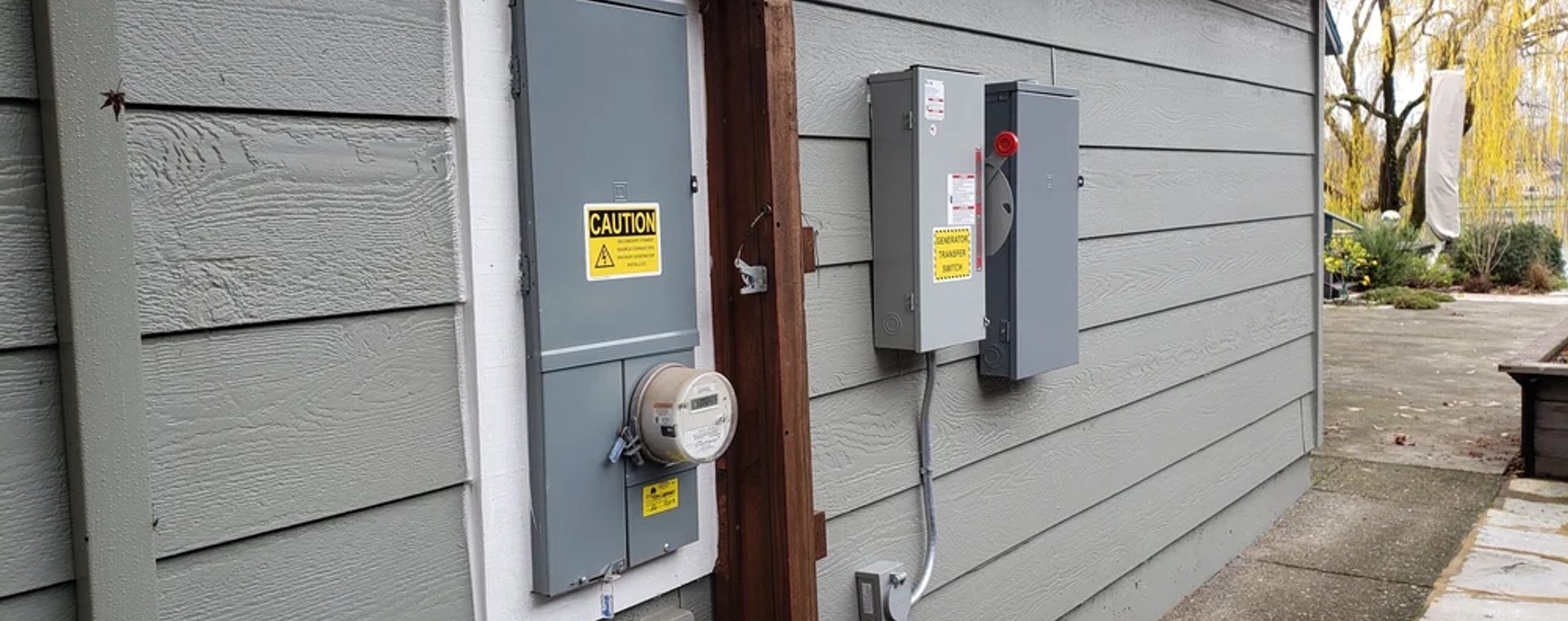 Transfer Switch Installation project by LoDolce Electric in Sonoma County