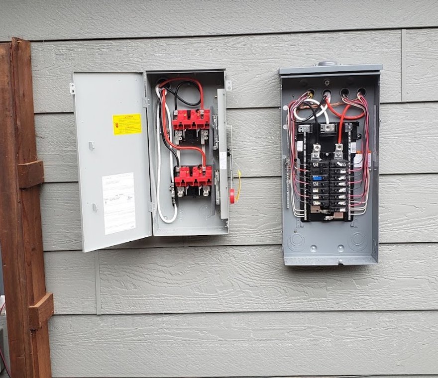 Organized electrical panel work by LoDolce Electric